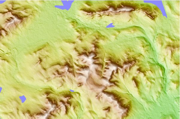 Surf breaks located close to Crocker Mountain (Maine)