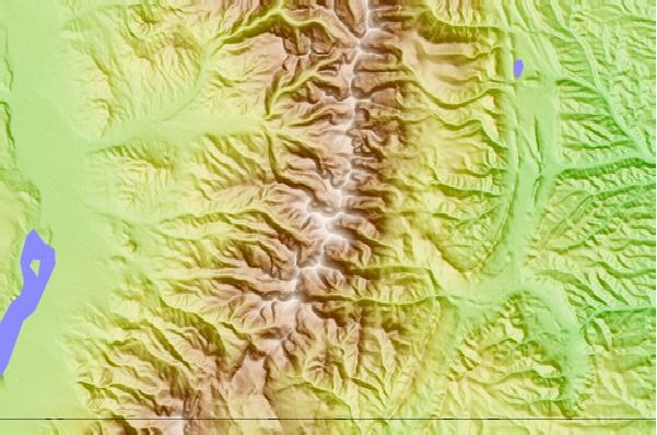 Surf breaks located close to Culebra Peak