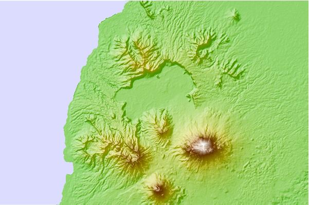 Surf breaks located close to Danau Complex