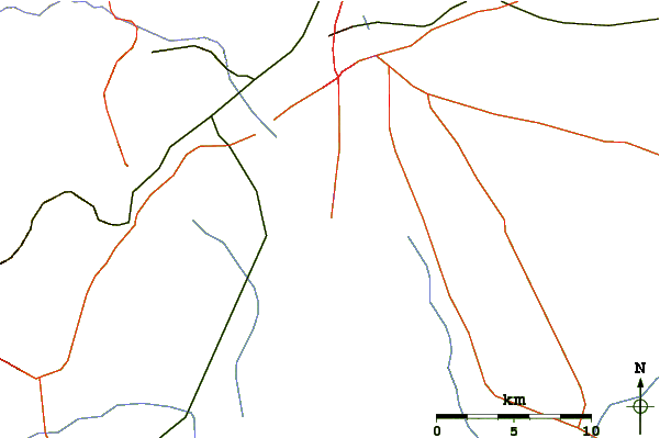 Roads and rivers around Datong