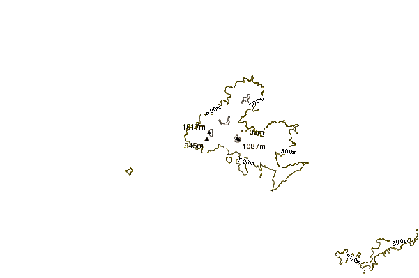 Mountain peaks around Datun Group