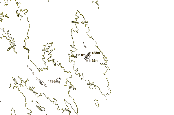 Mountain peaks around Deli Jovan