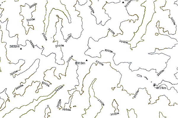 Mountain peaks around Dent d' Hérens