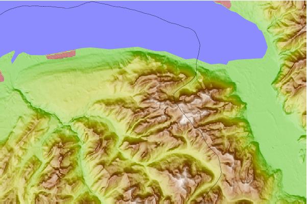 Surf breaks located close to Dent d'Oche