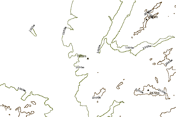 Mountain peaks around Dent de Jaman