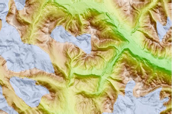 Surf breaks located close to Devastator Peak