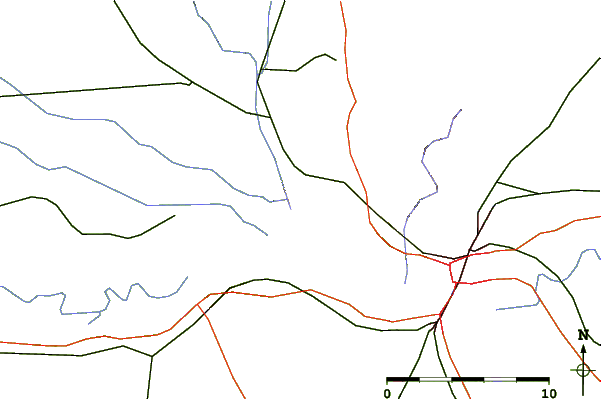 Roads and rivers around Devínska Kobyla