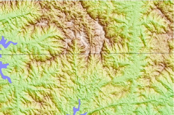 Surf breaks located close to Dick's Knob