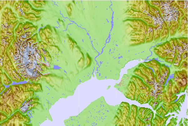 Surf breaks located close to Dinglishna Hill