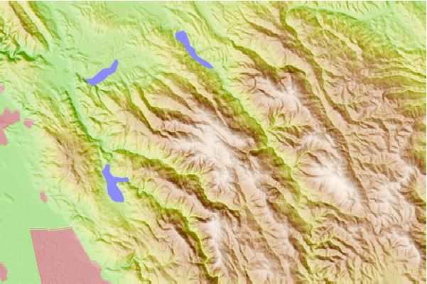 Surf breaks located close to Discovery Peak (California)