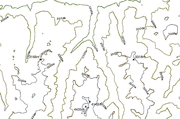 Mountain peaks around Distelhorn