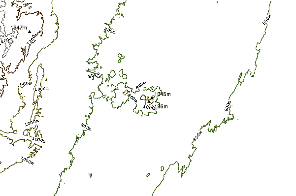 Mountain peaks around Dofen