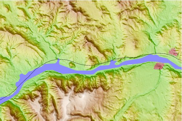 Surf breaks located close to Dog Mountain