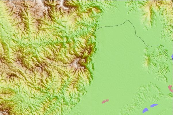 Surf breaks located close to Doi Nang Non