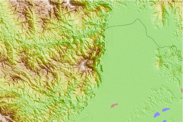 Surf breaks located close to Doi Tung