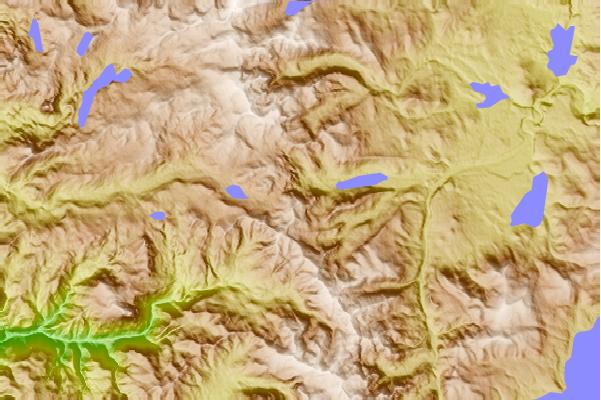 Surf breaks located close to Donner Peak