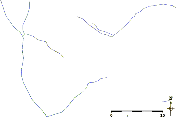 Roads and rivers around Douai Mountain