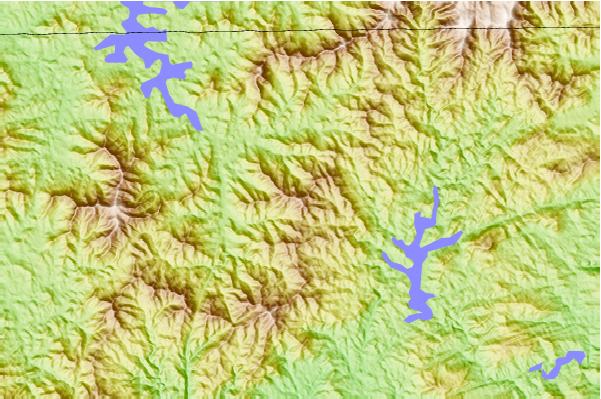 Surf breaks located close to Double Spring Knob