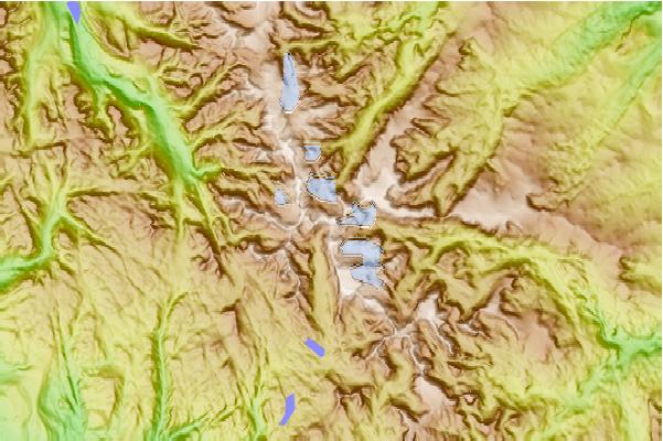 Surf breaks located close to Doublet Peak