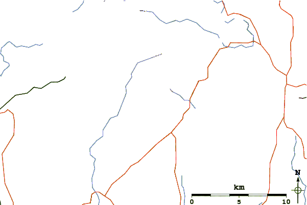 Roads and rivers around Dow Crag