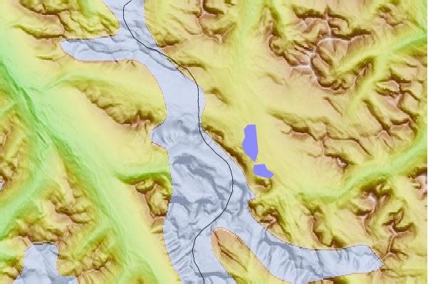 Surf breaks located close to Drawbridge Peak