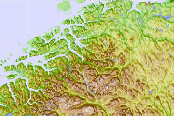 Surf breaks located close to Dronningkrona