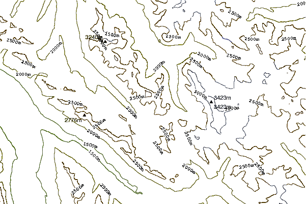 Mountain peaks around Eagle Peak (Sir Donald Range)