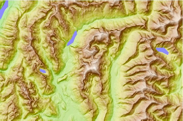 Surf breaks located close to Earnslaw