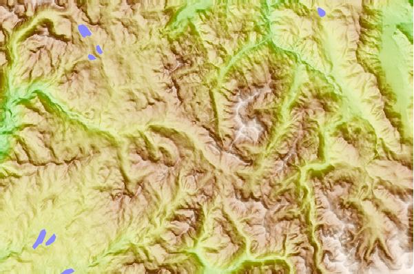 Surf breaks located close to Ebbetts Peak