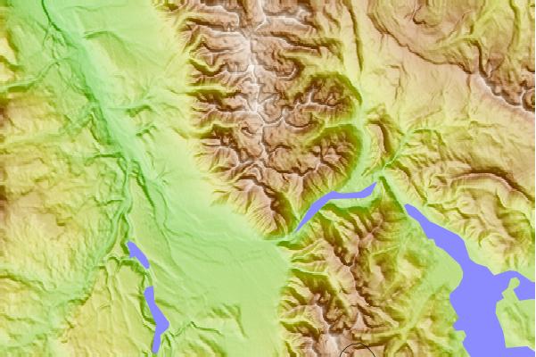 Surf breaks located close to Echo Peak