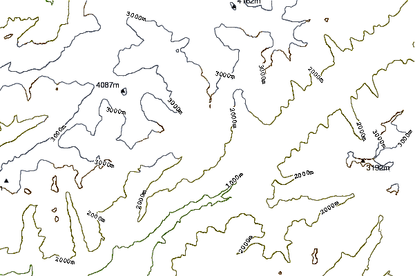 Mountain peaks around Eggishorn