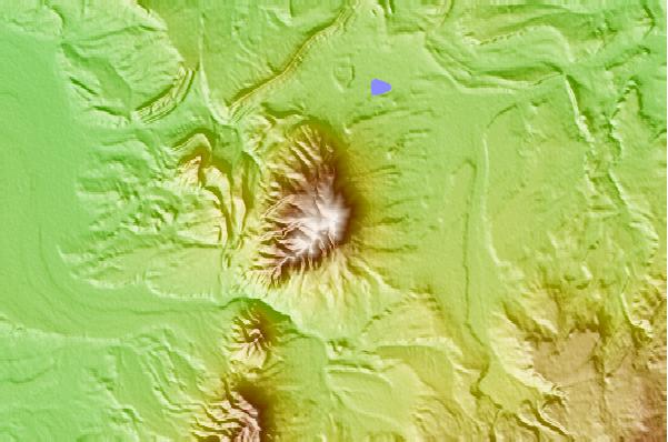 Surf breaks located close to Elk Mountain (Carbon County, Wyoming)