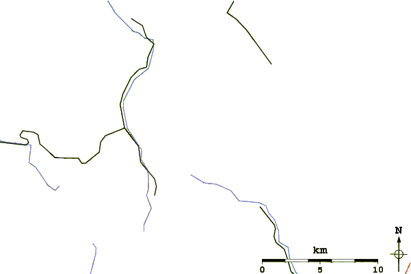 Roads and rivers around Ellenbogen