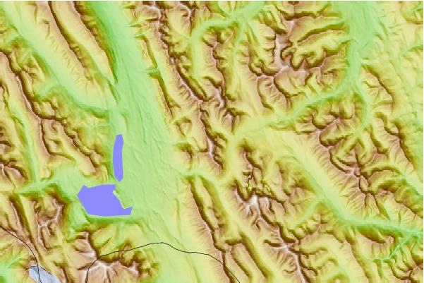 Surf breaks located close to Elpoca Mountain