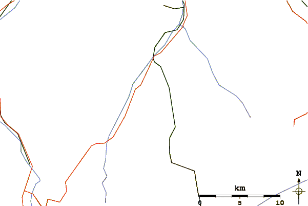 Roads and rivers around Elsighorn