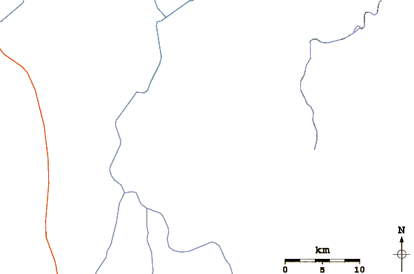 Roads and rivers around Emuruangogolak