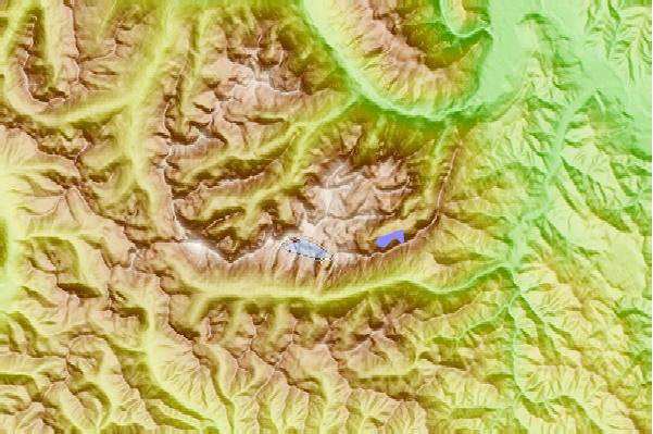 Surf breaks located close to Enchantment Peak