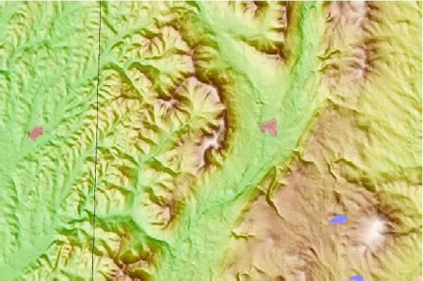 Surf breaks located close to Equinox Mountain