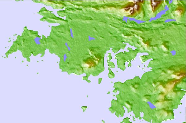 Surf breaks located close to Errisbeg