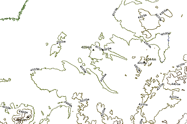 Mountain peaks around Escala