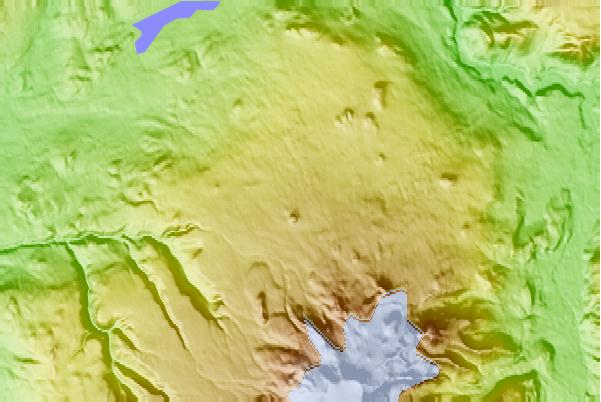 Surf breaks located close to Eve Cone