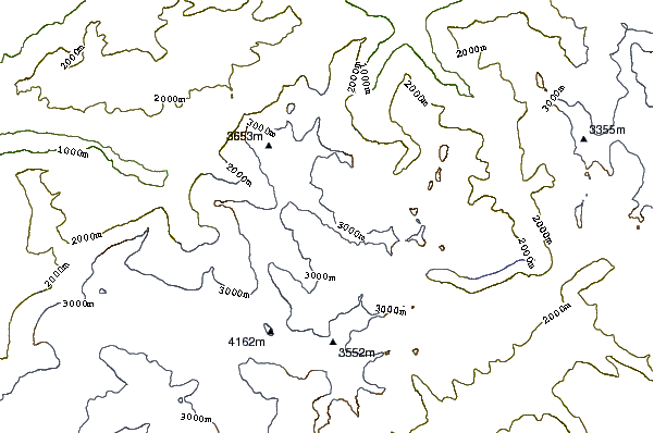 Mountain peaks around Ewigschneehorn