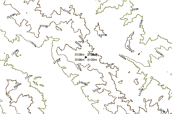 Mountain peaks around Fan Si Pan