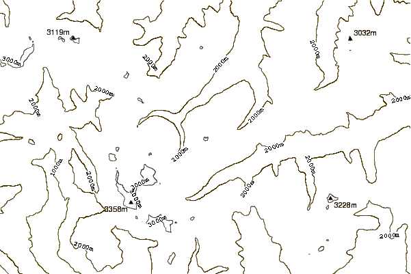 Mountain peaks around Fanellhorn