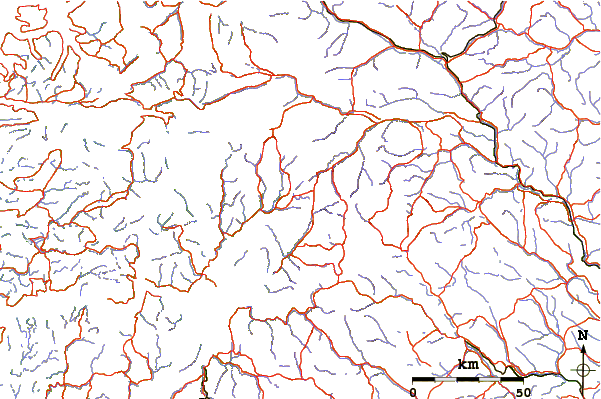 Roads and rivers around Fannaraki