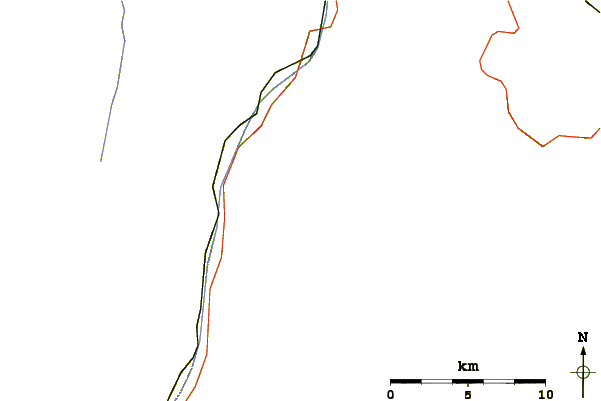 Roads and rivers around Färichhorn