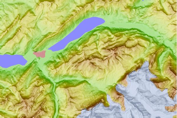 Surf breaks located close to Faulhorn