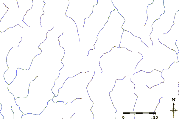 Roads and rivers around Finisterre Range Mt Gladstone