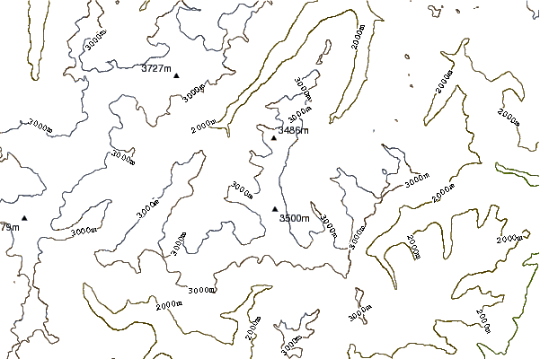 Mountain peaks around Firmisanschneide