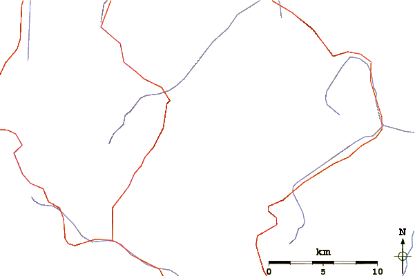 Roads and rivers around Firmisanschneide